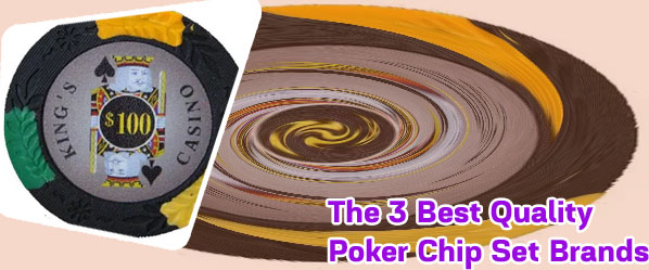 Heavy clay poker chips