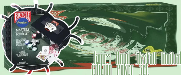 Skyfall poker set